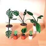Miniature dollhouse plants printables