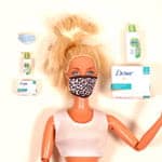 Printable dollhouse hand sanitizers