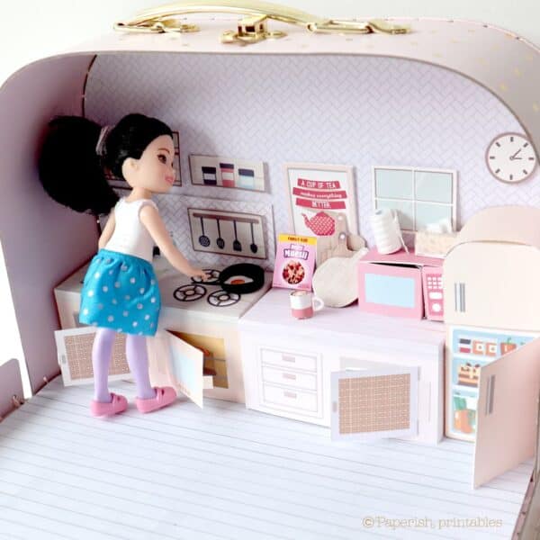 Free Dollhouse flooring printables