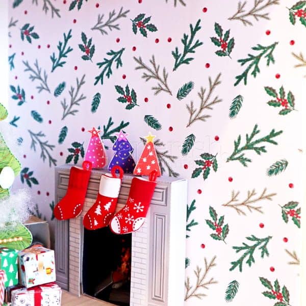 1-12_Christmas_Wallpaper_3_600px-min Dollhouse wallpaper